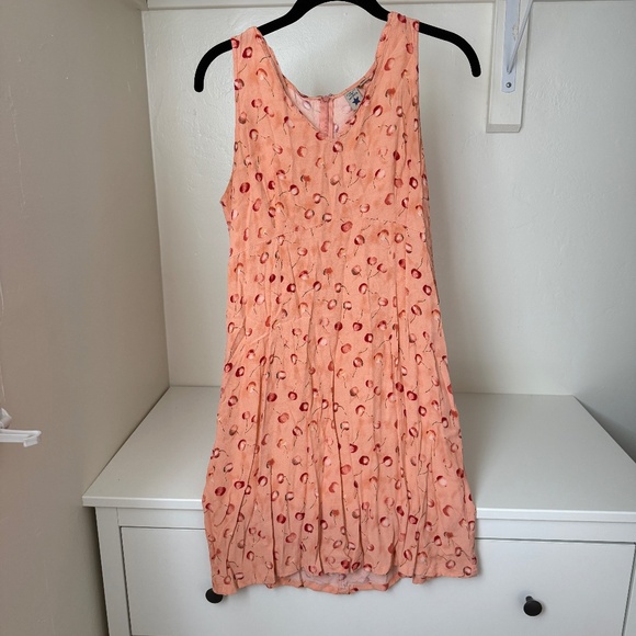 Vintage American Eagle Cherry Mini Dress - Picture 1 of 3
